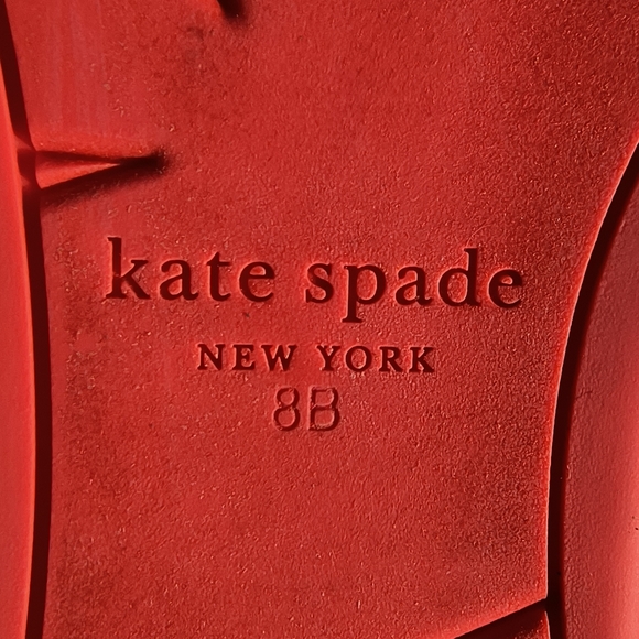 Kate Spade Neon Orange/Pink Sadie Sandals Size 8 - Picture 14 of 17